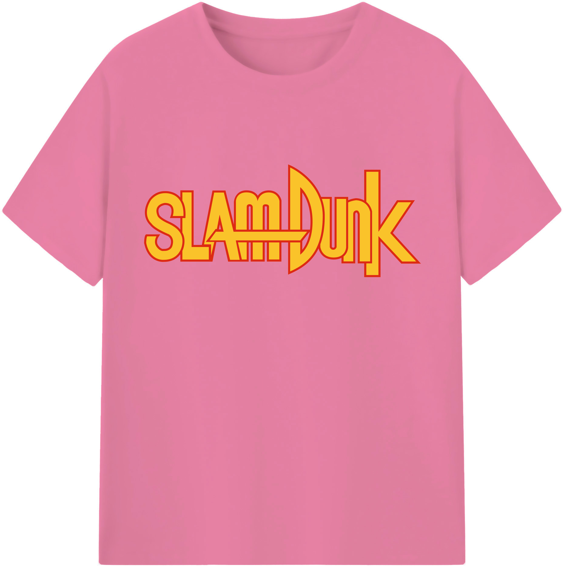 SLAM DUNK／スラムダンク 綿100％半袖Tシャツ（フロントプリント）